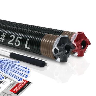 Imagem de Conjunto de molas de torção para porta de garagem KaiMindogz 0,234x2x2