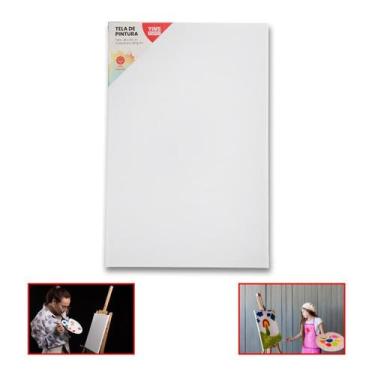 Imagem de Tela De Pintura Comum 20X30 100% Algodão Pronta Qualidade - Yins