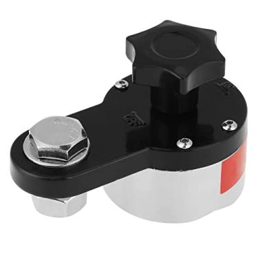 Imagem de Braçadeira de aterramento de soldagem magnética, conector de aterramento de soldagem 600a durável de alta resistência para máquinas de solda industriais, material de ferro 55mm