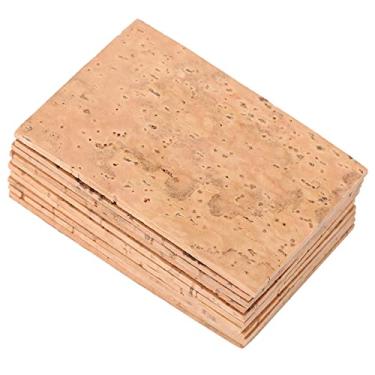 Imagem de Generic Sax Pescoço Cortiça Durável Leve Vedação para Jogadores de Saxofone Kit Com 10 Folhas de Cortiça para Substituição