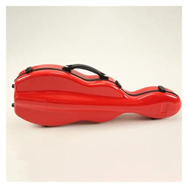 Imagem de Estojo De Violino Tamanho 4/4 Em Fibra De Carbono Resistente Ao Desgaste Resistente À Compressão Higrômetro De Alça De Ombro Dupla Tamanho Completo Estojo de Violino (Color : 01)