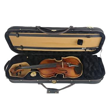 Imagem de Verniz de óleo feito à mão para violino 4/4 + estojo de espuma de arco de fibra de carbono (cor: 03)