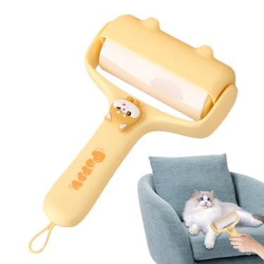 Imagem de Removedor de Pelo para Animais de Estimação,Removedor De Resíduos Adesivos - Adesivo Para Cabelos | Para Cães Gatos Assentos De Sofá Roupas Lavanderia Móveis Carpete Camas