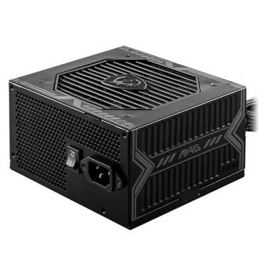 Imagem de MSI MAG A550BN, Fonte de Alimentação ATX 550W, Certificação 80 PLUS Bronze, Ventilador 120mm, Conectores PCI-E 6+2 Pinos, Proteções Integradas, 140 x 150 x 86mm