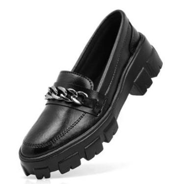 Imagem de Mocassim Feminino Tratorado Blogueira Corrente-Feminino
