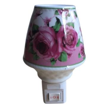 Imagem de Mini Abajur Luminária De Tomada 2Estágios Com Difusor Bivolt - Rio Tij