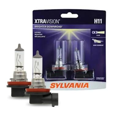 Imagem de SYLVANIA - H11 XtraVision – Lâmpada de farol de halogêneo de alto desempenho, farol alto, lâmpada de substituição de farol baixo e neblina (contém 2 lâmpadas)