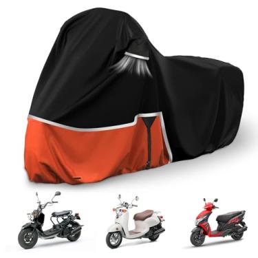 Imagem de Capa de motocicleta à prova d'água de substituição para modelo de scooter Honda, tecido Oxford 420D Honda Ruckus, Metropolitan, Dio e ADV150 capa de scooter para proteção de neve chuva e poeira