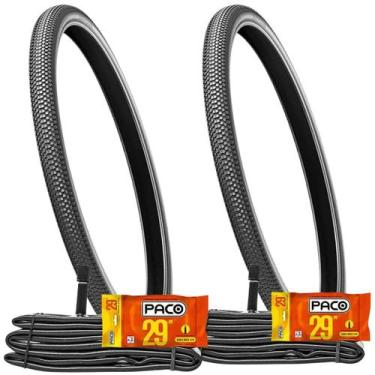 Imagem de Kit 2 Pneu Levorin Eruption 29x2.10 + Câmara de Ar 29 Bike