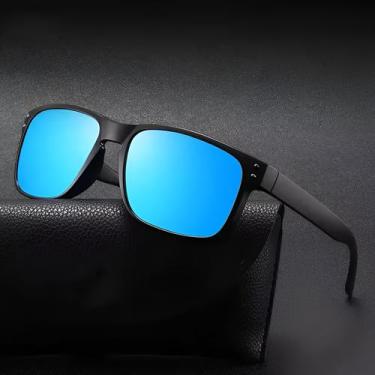 Imagem de Óculos de Sol Square Masculino Polarizado Estilo Moderno e Proteção UV