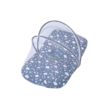 Imagem de Berço Portátil Ninho redutor Com Mosquiteiro Preço De Atacado, enxoval, bebê(LUAR MARINHO)