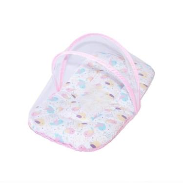 Imagem de Berço Portátil Ninho redutor Com Mosquiteiro Preço De Atacado, enxoval, bebê(passarinho)