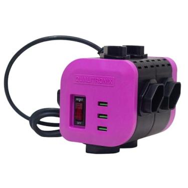 Imagem de Filtro De Linha 8 Tomadas Torre Filtro De Linha Com USB QCFL8-CLUSB Qualitronix