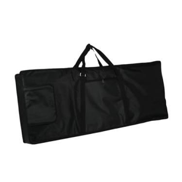 Imagem de menolana Estojo para Piano Eletrônico de 61 Teclas, à Prova de Poeira, 104 cm x 40 cm x 13 cm, com Alça, Bolsa para Teclado, Ideal para Shows, Viagens e Uso