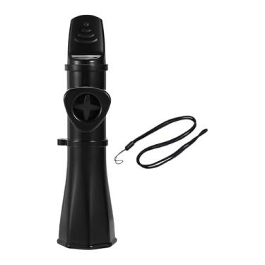 Imagem de Milageto Kazoo infantil, flauta, instrumento musical com cordão, brinquedo musical para aulas de música e escola, Preto