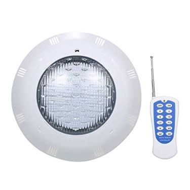 Imagem de Luzes LED RGB subaquáticas para piscina AC12V 45W com controle remoto Lâmpada IP68 iluminação de paisagem