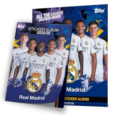 Imagem de Topps - Kit Álbum e Figurinhas REAL MADRID 2025/26 - Completo