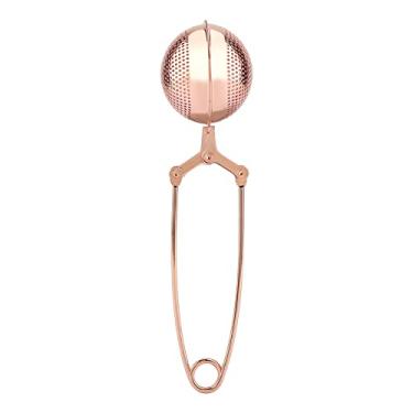 Imagem de Generic Filtro Reusável da Forma da Bola do Filtro do chá Com Punho para o Bule ou o Copo, Infusor de chá de Aço para a Fabricação de Cerveja Cozinha