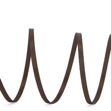 Imagem de 1 rolo, 3 mm/0,11 polegadas DIY fita de cetim acabamento em tecido acessório de roupas artesanais artesanais decoração de casamento casamento embrulho de presente fitas coloridas para amarrar cabelo