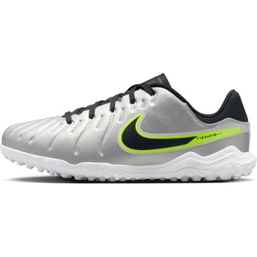 Imagem de Nike Jr. Tiempo Legend 10 Academy (DV4351-001, prata metálico/volt/preto), Prata metálica/Volt/Preto, 4 Big Kid