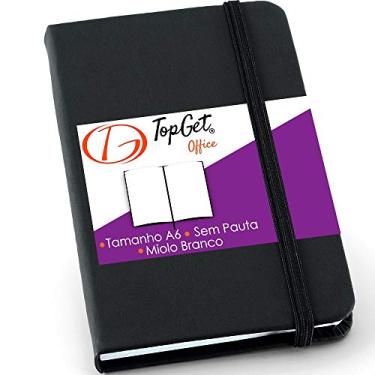 Imagem de Caderneta de Anotações 9x14cm 80 Folhas Sem Pauta (Preto)