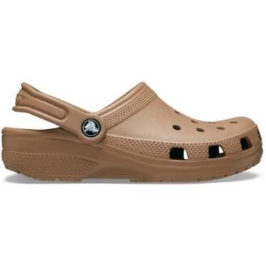 Imagem de Sandália Crocs Classic Clog Kids Milk Chocolate-Unissex
