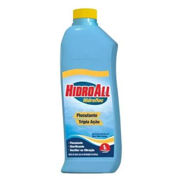 Imagem de Clarificante Floculante Hidrofloc Hidroall Para Piscinas 1 L, 1L
