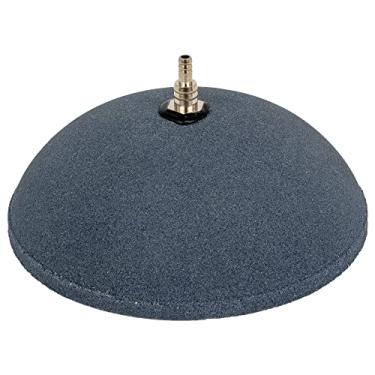 Imagem de JAJALE Cúpula difusora de bolhas de ar de pedra de ar de 6 cm x 4,8 cm - para bomba de ar de aquário e aquários, cinza