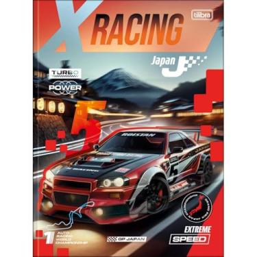 Imagem de Caderno X-Racing TILIBRA Universitário BROCHURA - 48 Folhas (Japan)