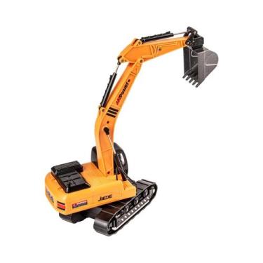 Imagem de Conjunto De Brinquedos De Veículos De Construção Em Liga Para Idades D