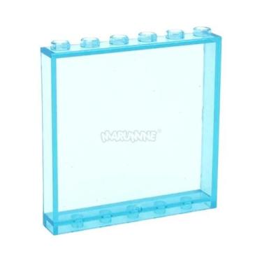 Imagem de Painel De Vidro Transparente Para Construção De Blocos MARUMINE MOC Ac