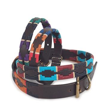 Imagem de Shires, Gola Polo para Cachorro, Vermelho/Laranja/Azul, PP