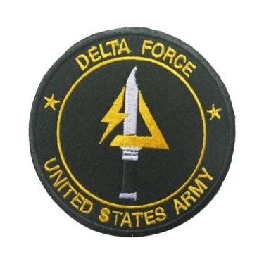 Imagem de Emblema Tático De Bordado De 8,5CM Com tiras autocolantes, Distintivos