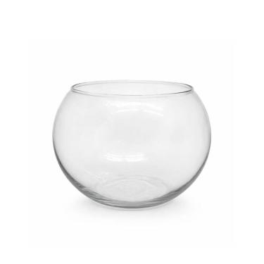 Imagem de Vaso Aquário De Vidro Redondo 2,2 Litros Para Terrário Vidro Prime