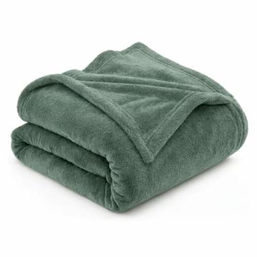 Imagem de Cobertor Casal Manta Microfibra Fleece 2,00 x 1,80m – Macio, Leve, Quentinho e 100% Poliéster para Cama e Sofá (Cinza)