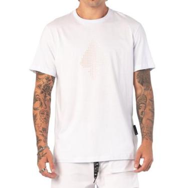 Imagem de Camiseta Mcd Especial Pontilhada Branco, GG, Branco