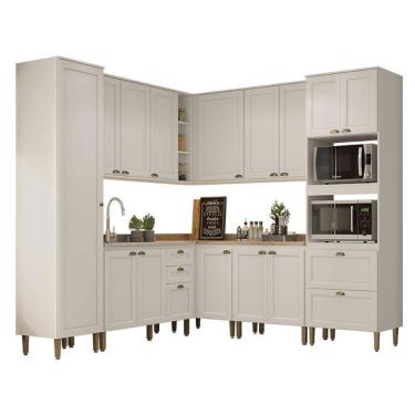 Imagem de Cozinha Modulada Classy Composição 9 Branco - Thb
