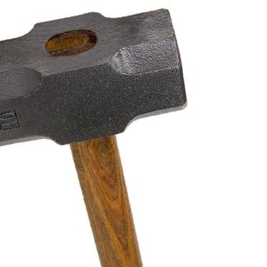 Imagem de Marreta Premium Cabo E Cunha De Madeira Envernizado 5kg