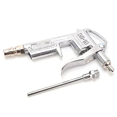 Imagem de Generic Pistola de Sopro de Ar de Aço Inoxidável de Liga de Alumínio de Alta Pressão para Sopro de Poeira Eficiente para Uso Doméstico e de Fábrica 13,5 X 8,7 Cm