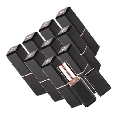 Imagem de AMONIDA Tubos de Batom Vazios Diy, 10 Peças, Material Abs Durável para Fazer Batom Em Casa e Salão de Beleza para Mulheres e Meninas