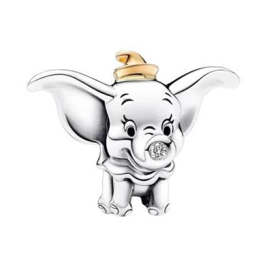 Imagem de Pingente De Charme De Prata 925 Da Disney Mickey Minnie Elefante Para 