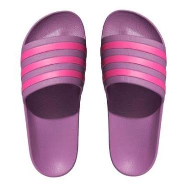 Imagem de Chinelo Adidas Adilette Aqua Feminino - Lilás 36-37-Feminino
