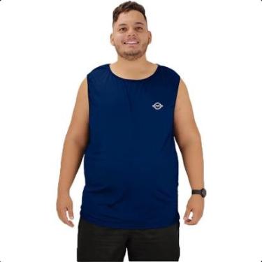 Imagem de Camiseta Regata Masculina Academia Plus Size Premium-Masculino