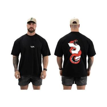 Imagem de Camiseta De Algodão Para Academia Masculina, T-Shirt Cbum Para Homens 