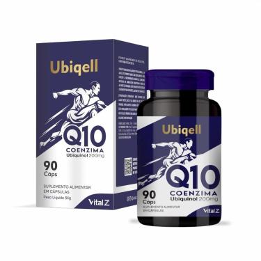 Imagem de Ubiqell Q10 UBIQUINOL 200MG - 90 Cápsulas FORMA ATIVA 8x mais forte-Unissex