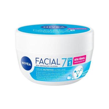 Imagem de Creme Facial Nivea Nutritivo Ultraleve 7 em 1 100g