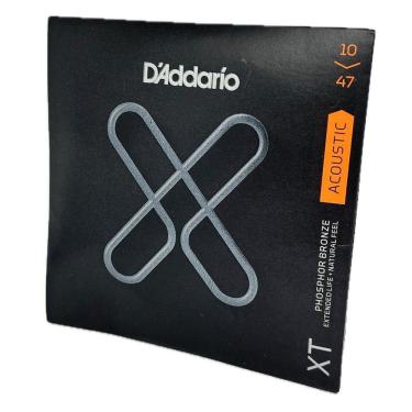 Imagem de Encordoamento Violão Aço Phosphor Bronze Xt1047 D`Addario