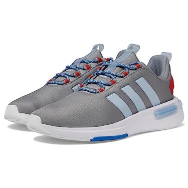 Imagem de adidas Racer TR23 Cinza Três/Azul Maravilha/Better Scarlet 10,5 D (M)