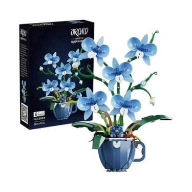 Imagem de Conjunto De Blocos De Montar Buquê De Flores Românticas 567PCS Modelo 