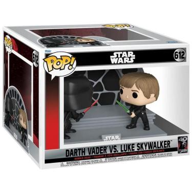 Imagem de Funko Pop Star Wars 612 Darth Vader Vs. Luke Skywalker